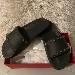 Valentino PVC Slides- New